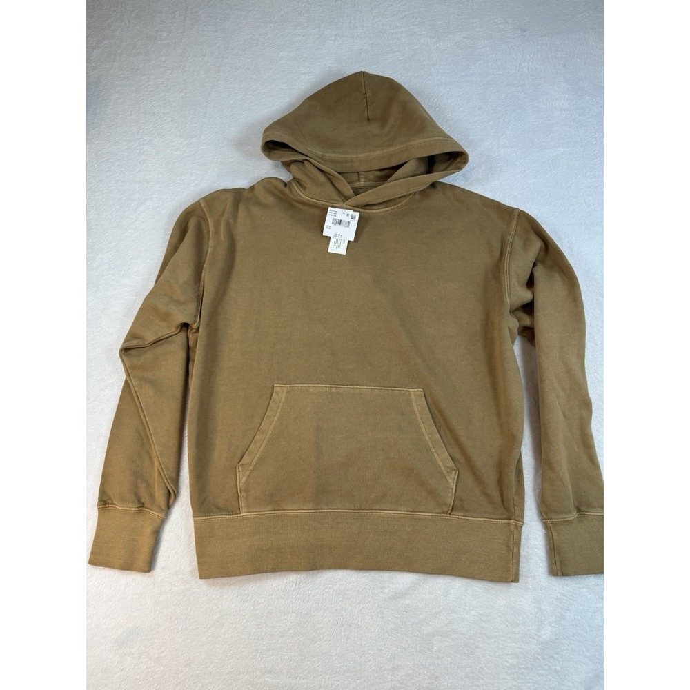 Men's American Eagle Relaxed‎ Fit Hoodie Sweatshirt Sz Medium Brown Soft New